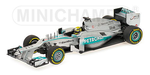 MERCEDES AMG F1 TEAM – NICO ROSBERG – SHOWCAR 2013 L.E. 504 pcs. 1:43 model