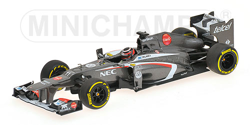 SAUBER F1 TEAM – NICO HÜLKENBERG – SHOWCAR 2013 L.E. 504 pcs. 1:43 model