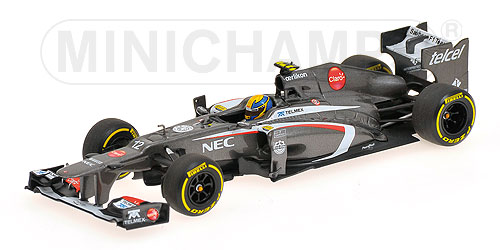 SAUBER F1 TEAM – ESTEBAN GUTIERREZ – SHOWCAR 2013 L.E. 504 pcs. 1:43 model