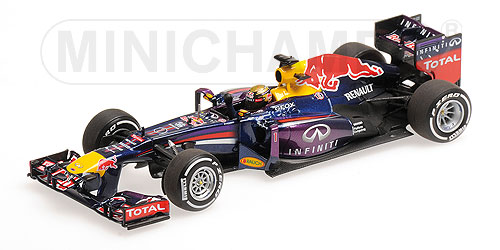INFINITI RED BULL RACING RENAULT RB9 – SEBASTIAN VETTEL – WINNER GERMAN GP 2013 L.E. 1908 pcs. 1:43 model