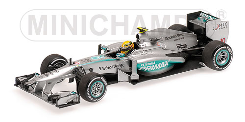 MERCEDES AMG PETRONAS F1 TEAM W04 – LEWIS HAMILTON – 1ST PODIUM MALAYSIAN GP 2013 L.E. 1008 pcs. 1:43 model