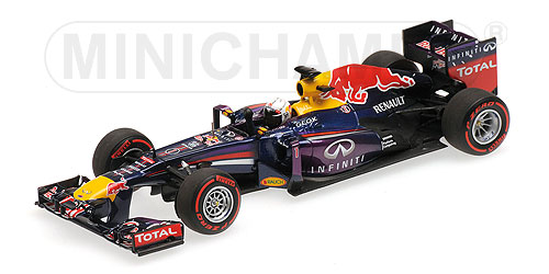 INFINITI RED BULL RACING RENAULT RB9 – SEBASTIAN VETTEL – WINNER BAHRAIN GP 2013 L.E. 1692 pcs. 1:43 model