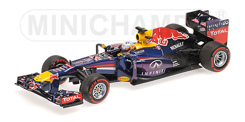 INFINITI RED BULL RACING RENAULT RB9 – SEBASTIAN VETTEL – WINNER BRAZIL GP 2013 L.E. 1008 pcs. 1:43 model