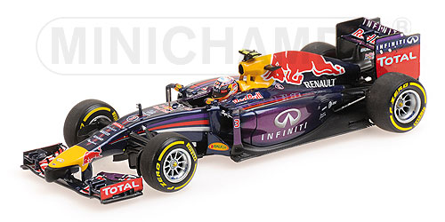 INFINITI RED BULL RACING RENAULT RB10 – DANIEL RICCIARDO – 2014 1:43 model