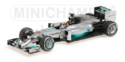 MERCEDES AMG PETRONAS F1 TEAM W05 – LEWIS HAMILTON – 2014 1:43 model