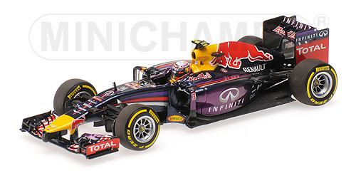 INFINITI RED BULL RACING RENAULT RB10 – DANIEL RICCIARDO – WINNER CANADIAN GP 2014 L.E. 1008 pcs. 1:43 model