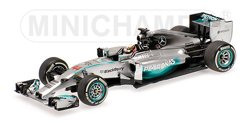 MERCEDES AMG PETRONAS F1 TEAM W05 – LEWIS HAMILTON – WINNER BAHRAIN GP 2014 L.E. 680 pcs. 1:43 model