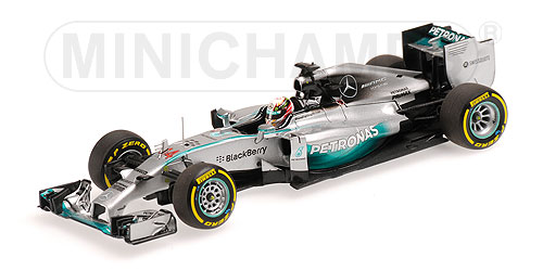 MERCEDES AMG PETRONAS F1 TEAM W05 – LEWIS HAMILTON – WINNER ABU DHABI GP 2014 - L.E. 1440 pcs. 1:43 model