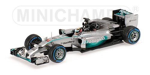 MERCEDES AMG PETRONAS F1 TEAM W05 – LEWIS HAMILTON – WINNER JAPANESE GP 2014 L.E. 666 pcs. 1:43 model