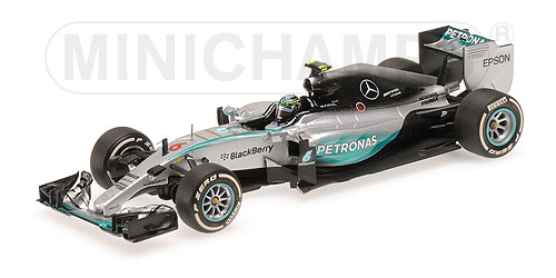 MERCEDES AMG PETRONAS F1 TEAM W06 HYBRID – NICO ROSBERG – AUSTRALIAN GP 2015 1:43 model