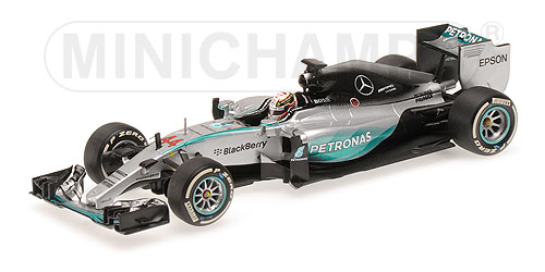 MERCEDES AMG PETRONAS F1 TEAM W06 HYBRID – LEWIS HAMILTON – WINNER AUSTRALIAN GP 2015 1:43 model