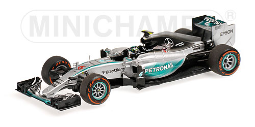 MERCEDES AMG PETRONAS F1 TEAM W06 HYBRID – NICO ROSBERG – JAPANESE GP 2015 L.E. 504 pcs. 1:43 model