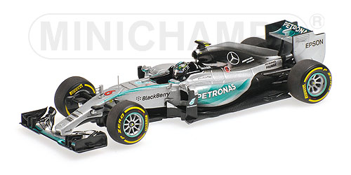 MERCEDES AMG PETRONAS F1 TEAM W06 HYBRID – NICO ROSBERG – USA GP 2015 L.E. 504 pcs. 1:43 model