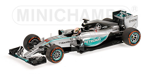 MERCEDES AMG PETRONAS F1 TEAM – F1 W06 HYBRID – LEWIS HAMILTON – WINNER JAPANESE GP 2015 L.E. 624 pcs. 1:43 model
