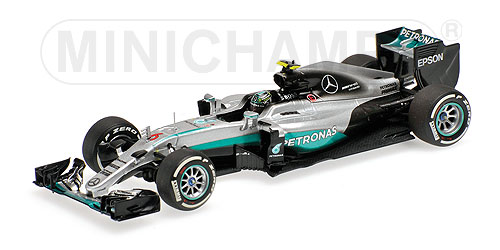 MERCEDES AMG PETRONAS F1 TEAM – F1 W07 HYBRID – NICO ROSBERG – 2016 1:43 model