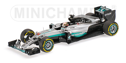MERCEDES AMG PETRONAS FORMULA ONE TEAM F1 W07 HYBRID – LEWIS HAMILTON – BAHRAIN GP 2016 L.E. 252 pcs. 1:43 model