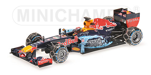 RED BULL RACING TAG HEUER RB7 – MAX VERSTAPPEN – SNOW DEMONSTR. RUN – KITZBÜHEL 14TH JANUARY 2016 L.E. 1584 pcs. 1:43 model