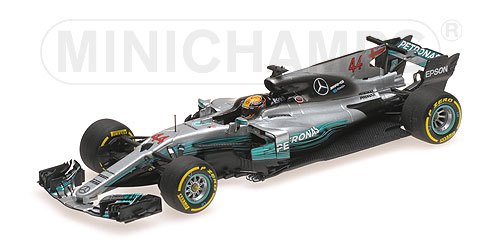 MERCEDES AMG PETRONAS FORMULA ONE TEAM F1 W08 EQ POWER+ – LEWIS HAMILTON – WINNER SPANISH GP 2017 1:43 model