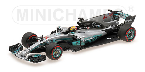 MERCEDES AMG PETRONAS FORMULA ONE TEAM F1 W08 EQ POWER+ – LEWIS HAMILTON – MEXICAN GP 2017 – WC L.E. 2017 pcs. 1:43 model