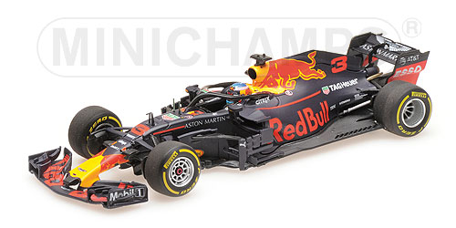 ASTON MARTIN RED BULL RACING TAG-HEUER RB14 – DANIEL RICCIARDO – 2018 1:43 model