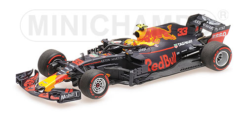 ASTON MARTIN RED BULL RACING TAG-HEUER RB14 – MAX VERSTAPPEN – WINNER AUSTRIAN GP 2018 1:43 model