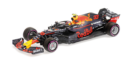 ASTON MARTIN RED BULL RACING TAG-HEUER RB14 – MAX VERSTAPPEN – WINNER MEXICAN GP 2018 1:43 model