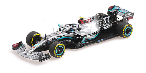 MERCEDES-AMG PETRONAS FORMULA ONE TEAM W11 EQ PERFORMANCE – VALTTERI BOTTAS – 2020 – LAUNCH SPEC 1:43 model