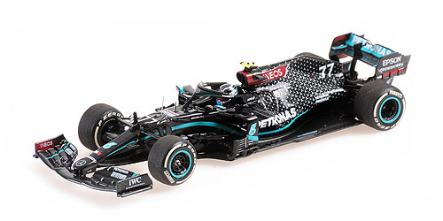 MERCEDES-AMG PETRONAS FORMULA ONE TEAM W11 EQ PERFORMANCE – V. BOTTAS – WINNER AUSTRIAN GP 2020 1:43 model