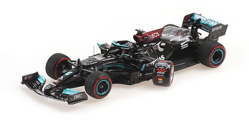 MERCEDES-AMG PETRONAS FORMULA ONE TEAM W12 E PERFORMANCE – HAMILTON – 100TH POLE – SPANISH GP 2021 1:43 model