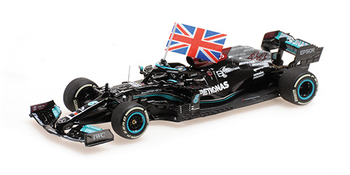 MERCEDES-AMG PETRONAS FORMULA ONE TEAM W12 E PERFORMANCE – HAMILTON – WINNER BRITISH GP 2021 - L.E. 1296 pcs. 1:43 model