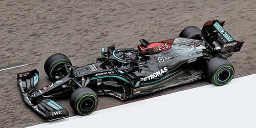 MERCEDES-AMG PETRONAS FORMULA ONE TEAM W12 E PERFORMANCE – LEWIS HAMILTON – SOTCHI GP 2021 - L.E. 1200 pcs. 1:43 model