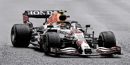 RED BULL RACING HONDA RB16B -SERGIO PÉREZ – 3RD TURKISH GP 2021 - L.E. 912 pcs. 1:43 model