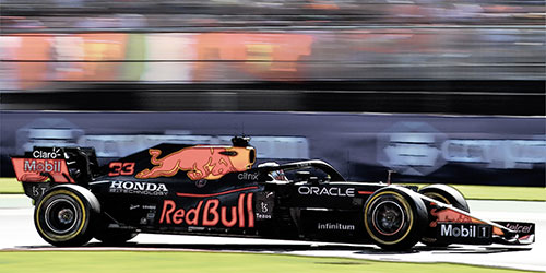 RED BULL RACING HONDA RB16B – MAX VERSTAPPEN – WINNER MEXICAN GP 2021 - L.E. 1248 pcs. 1:43 model