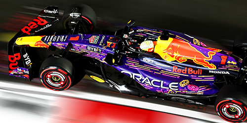 ORACLE RED BULL RACING RB19 – MAX VERSTAPPEN – WINNER LAS VEGAS GP 2023 - L.E. 528 pcs. 1:43 model