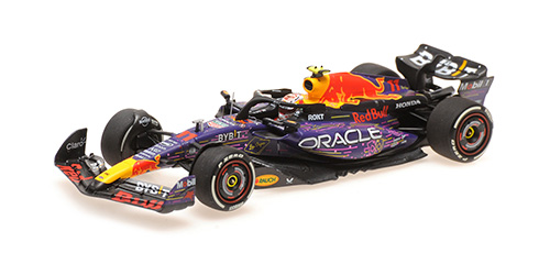 ORACLE RED BULL RACING RB19 – SERGIO PÉREZ – 3RD PLACE LAS VEGAS GP 2023 - L.E. 144 pcs. 1:43 model