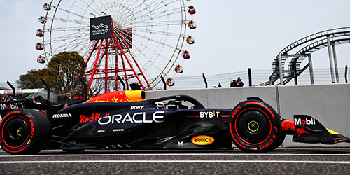 ORACLE RED BULL RACING RB20 – MAX VERSTAPPEN – WINNER JAPAN 2024 - L.E. 120 pcs. 1:43 model