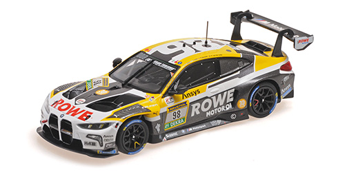 BMW M4 GT3 EVO  TEAM ROWE RACING – A. FARFUS – J. KROHN – R. MARCIELLO – K. VAN DER LINDE – WINNER 24H NURBURGRING 2025 1:43 model