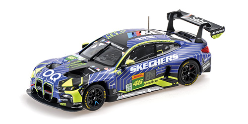 BMW M4 GT3 EVO  TEAM WRT – VALENTINO ROSSI – AHMAD AL HARTHY – KELVIN VAN DER LINDE  6H IMOLA 2025 POLE POSITION 1:43 model