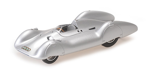 AUTO UNION TYP D STROMLINIE – HERMANN PAUL MÜLLER – NÜRBURGRING TEST JUNE 1938 1:43 model