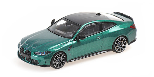 BMW M4 – 2020 – GREEN METALLIC – EXCL. MINICHAMPS.de - L.E. 102 pcs. 1:43 model