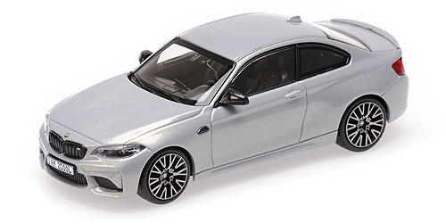 BMW M2 COMPETITION – 2019 – SILVER – EXCL. SHMEE150 FOR MINICHAMS.DE L.E. 100 pcs. 1:43 model
