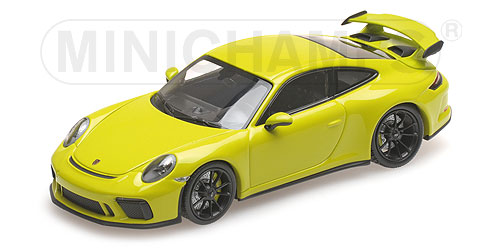 PORSCHE 911 GT3 – 2017 – GREEN – EXCLUSIVE FOR MINICHAMPS.DE L.E. 100 pcs. 1:43 model