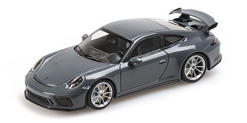 PORSCHE 911 GT3 – 2017 – GREY  EXCLUSIVE FOR MINICHAMPS.DE - L.E. 100 pcs. 1:43 model