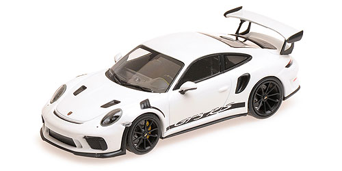 PORSCHE 911 (991.2) GT3RS – 2018 – WHITE – EXCLUSIVE FOR MINICHAMPS.DE - L.E. 100 pcs. 1:43 model