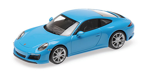 PORSCHE 911 CARRERA – 2018 – MIAMIBLAU  EXCLUSIVE FOR MINICHAMPS.DE 1:43 model