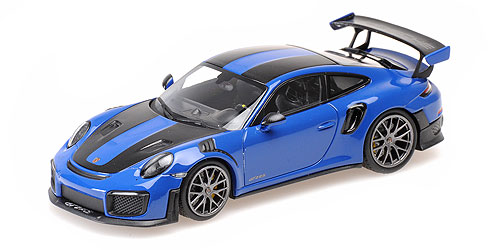 PORSCHE 911 (991.2) GT2RS – 2018 – CLUB BLAU – EXCL. MINICHAMPS – PL4YERONE - L.E. 100 pcs. 1:43 model
