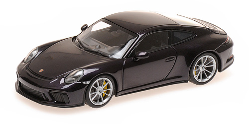 PORSCHE 911 (991.2) GT3 TOURING – 2018 – VIOLA METALLIC – EXCL. FOR MINICHAMPS.DE L.E. 100 pcs. 1:43 model