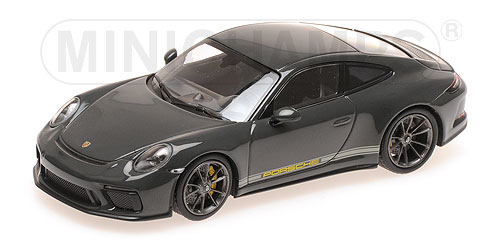 PORSCHE 911 (991.2) GT3 TOURING – 2018 – GREY – EXCL. FOR MINICHAMPS.DE L.E. 100 pcs. 1:43 model