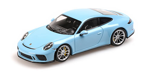 PORSCHE 911 (991.2) GT3 TOURING – 2018 – BLUE – EXCL. FOR MINICHAMPS.DE - L.E. 100 pcs. 1:43 model