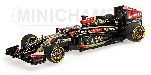 LOTUS F1 TEAM RENAULT E22 – ROMAIN GROSJEAN – 2014 1:43 model